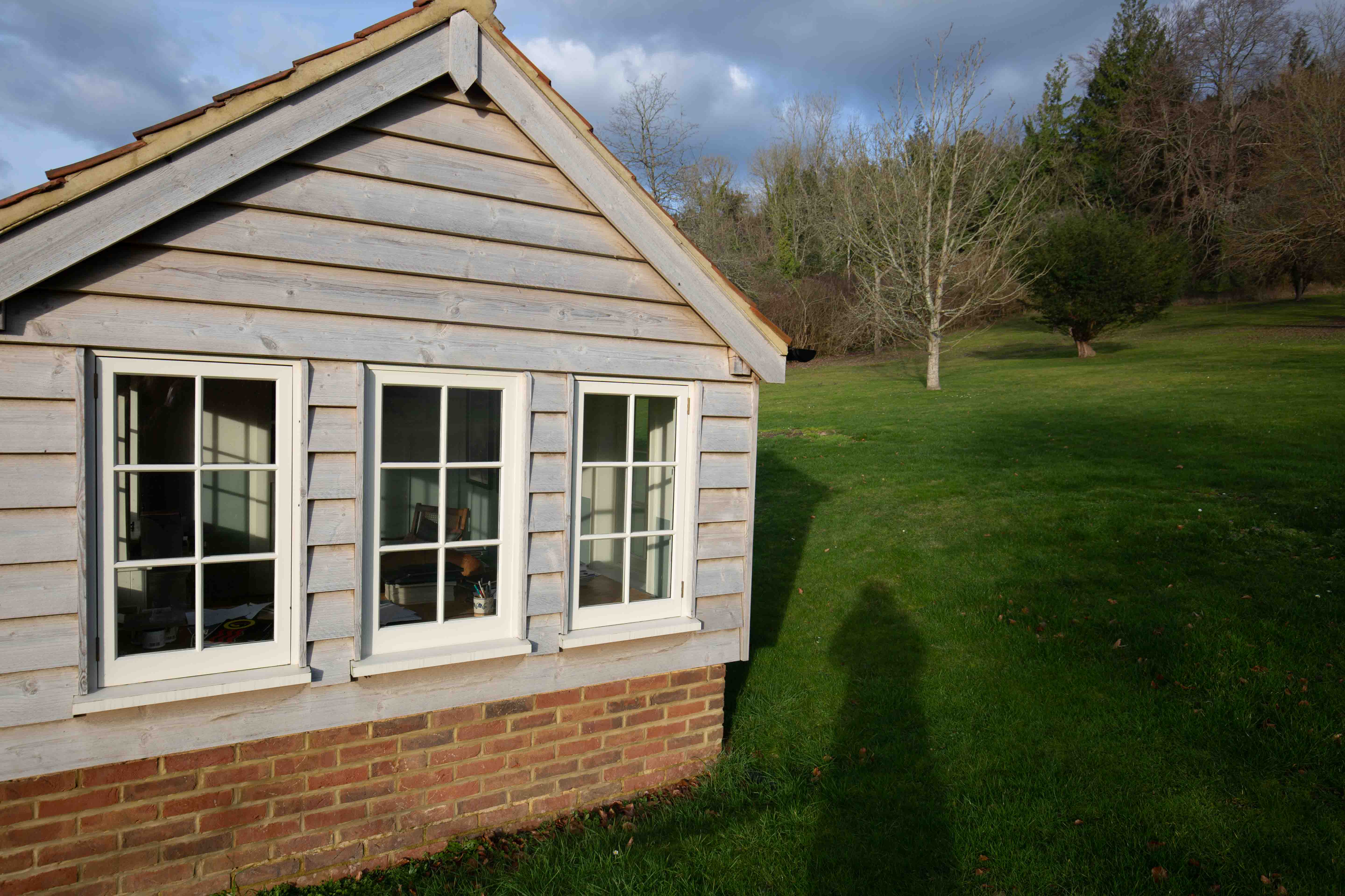 shadow and building outside graham's