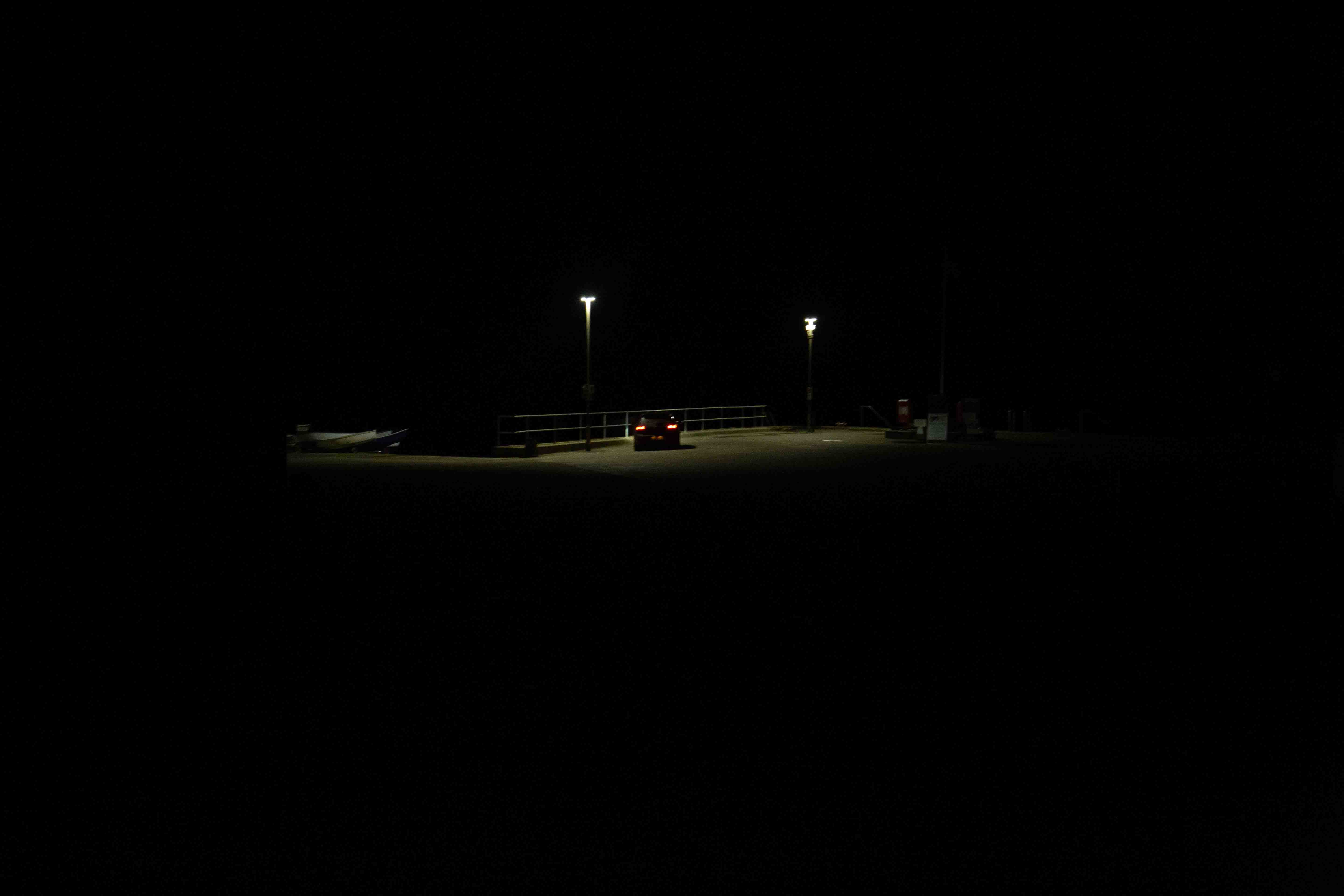 black orford quay and car