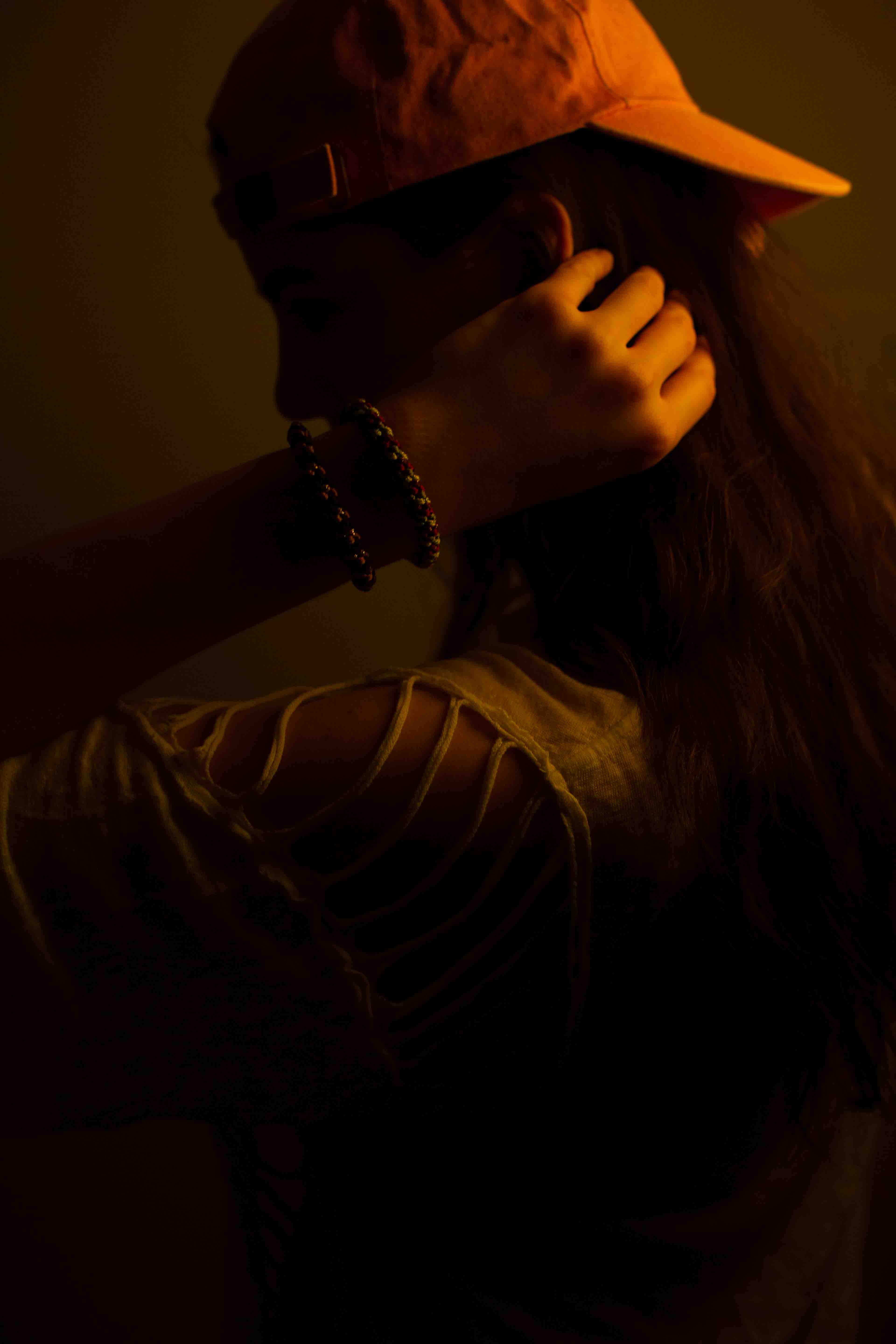 seren cap in shadow nilai paris bracelet and iro top